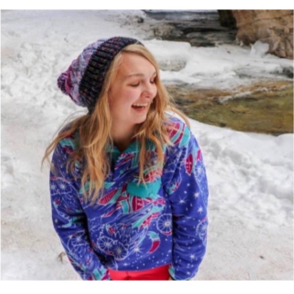 PATAGONIA Synchilla Moon Owl Harvest fleece! - Picture 2 of 13